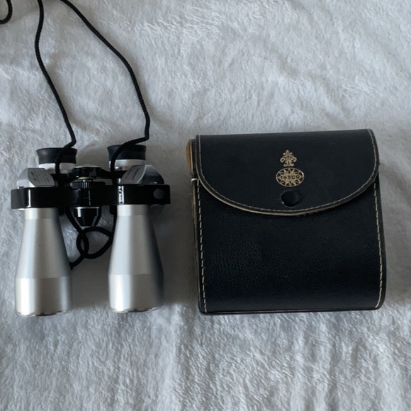 Vintage bushnell silver  and Black Binoculars Tasco - Picture 2 of 6